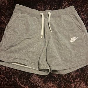 Grey Nike shorts